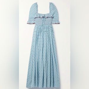 DOEN Net Sustain Sol Shirred Swiss-dot